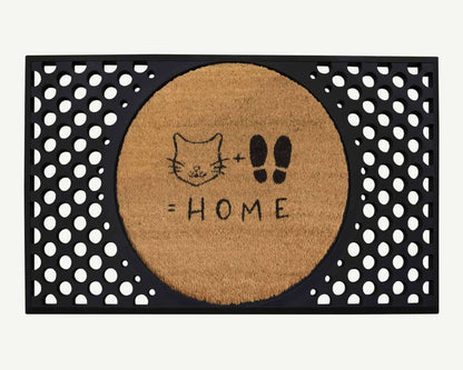 cat + feet = home - convertible entrance doormat- 4 Cats & Dogs 