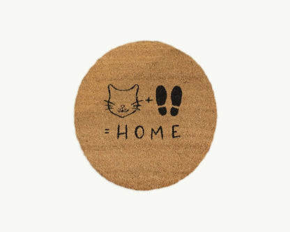 cat + feet = home - convertible entrance doormat- 4 Cats & Dogs 