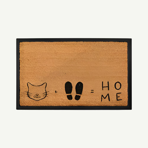 cat + feet = home - convertible entrance doormat- 4 Cats & Dogs 