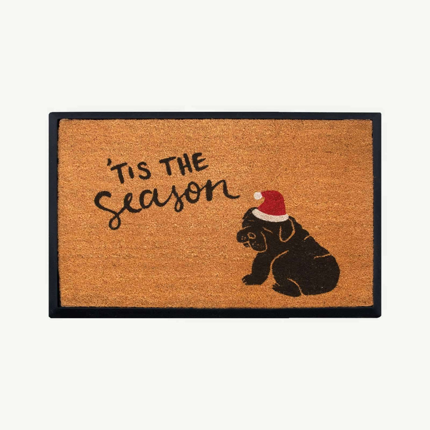 christmas + dog - convertible entrance doormat-4 Cats & Dogs Home Furnishings Inc