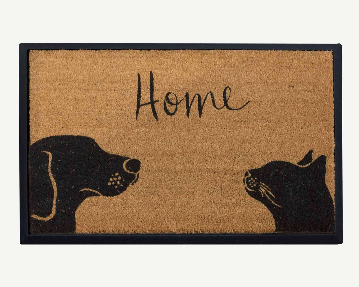 two pets + home -convertible entrance doormat- 4 Cats & Dogs Home Furnishings Inc