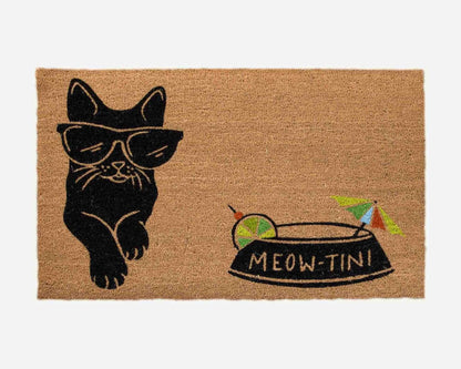 meowtini - convertible entrance doormat -4 Cats & Dogs Home Furnishings Inc