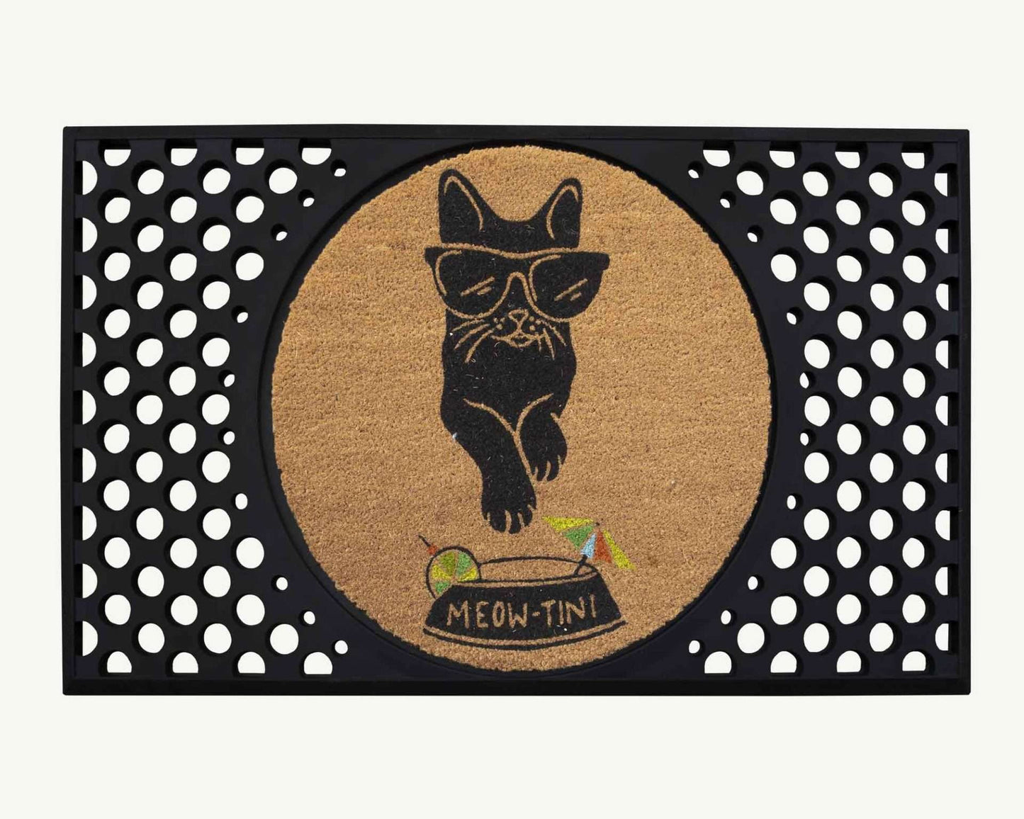 meowtini - convertible entrance doormat -4 Cats & Dogs Home Furnishings Inc