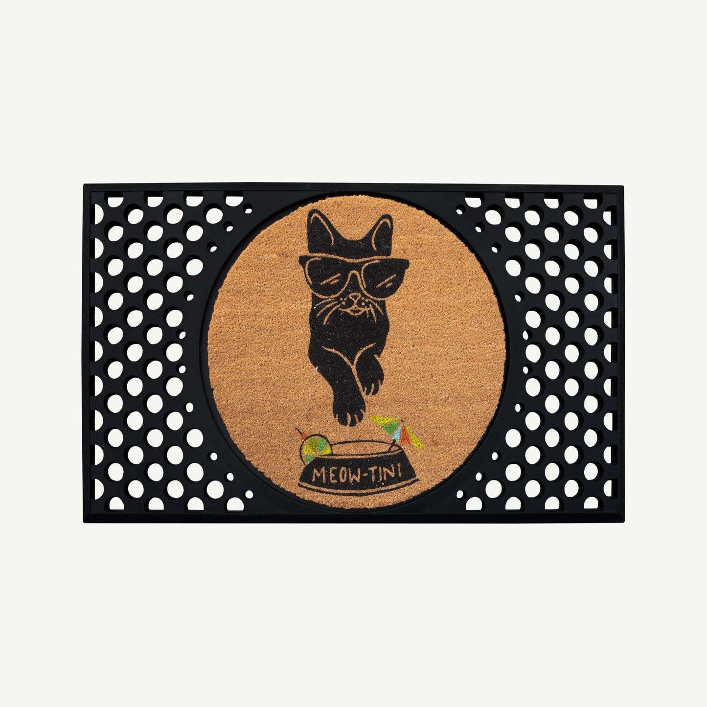 meowtini - convertible entrance doormat -4 Cats & Dogs Home Furnishings Inc