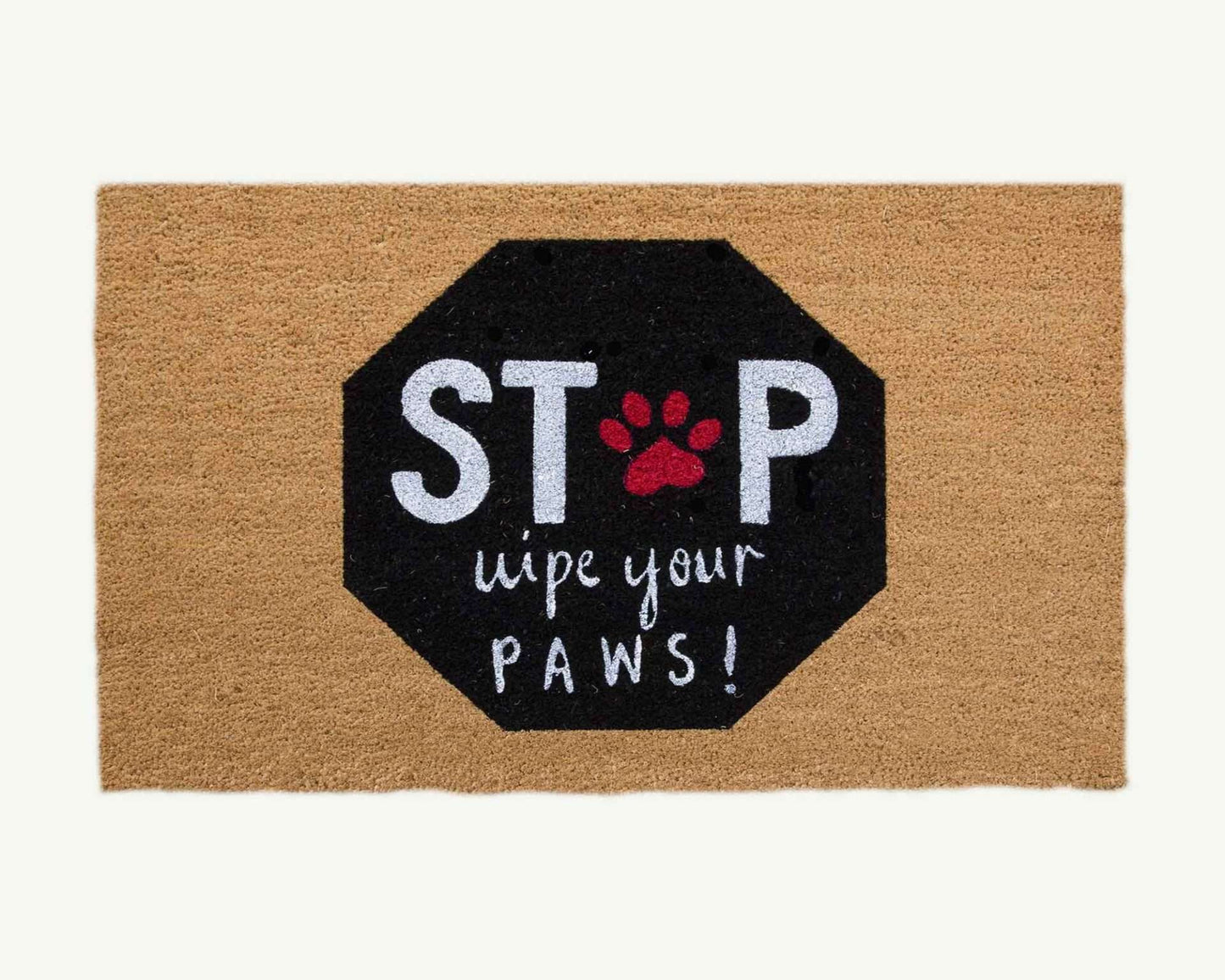 wipe your paws! - convertible entrance doormat-4 Cats & Dogs Home Furnishings Inc