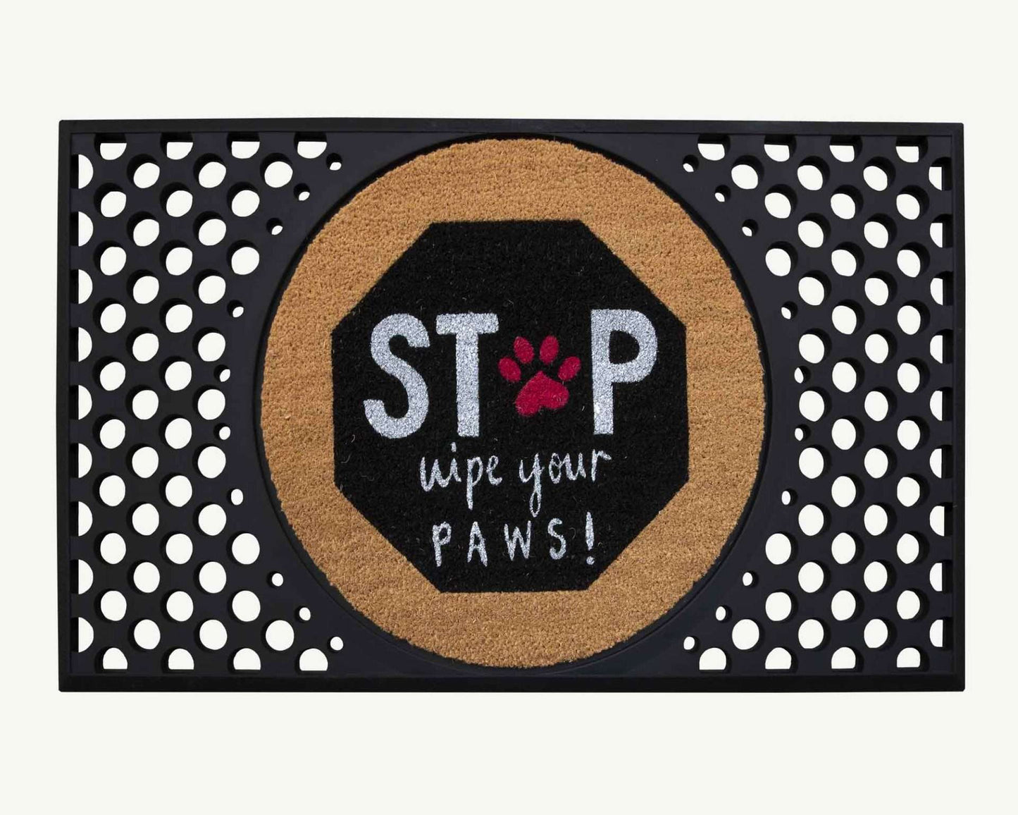 wipe your paws! - convertible entrance doormat-4 Cats & Dogs Home Furnishings Inc