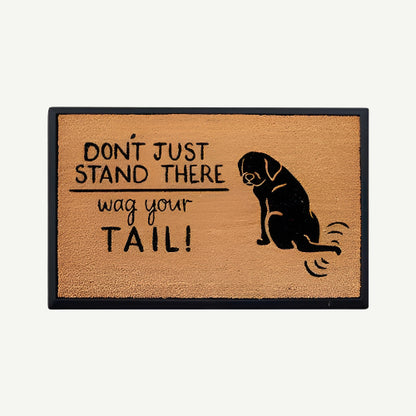 wag your tail! -convertible entrance doormat- 4 Cats & Dogs Home Furnishings Inc