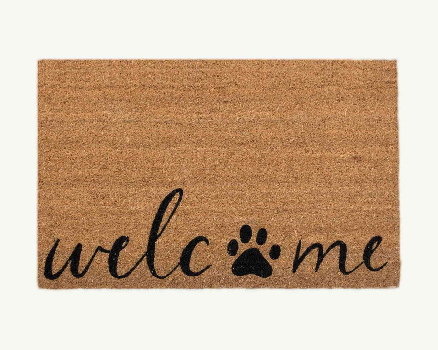 welcome + paw -convertible entrance doormat- 4 Cats & Dogs Home Furnishings Inc