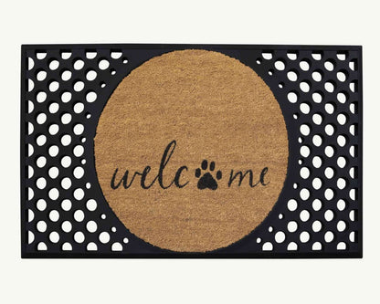 welcome + paw -convertible entrance doormat- 4 Cats & Dogs Home Furnishings Inc